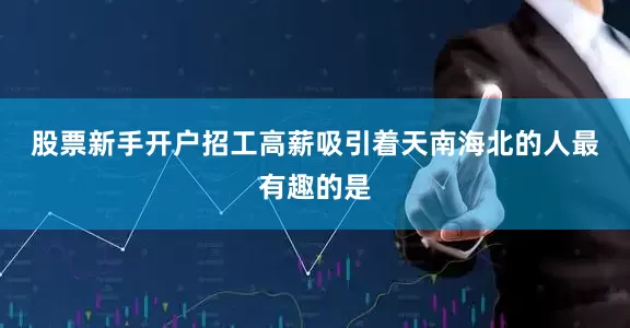 股票新手开户招工高薪吸引着天南海北的人　　最有趣的是